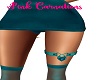 Thigh Band Left Teal