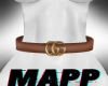 Brown GGucci Belt SM
