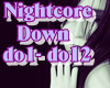Nightcore Down