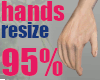 Hands scaler 95%