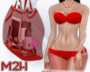 ~2~ Red beach Bag