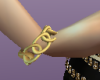 L Bracelet Gold Chain