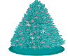 Teal Christmas Tree