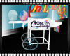 Rainbow Cottn Candy Cart