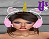 Unicorn Headset Ani pink