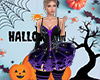 Purple Witch Dress F