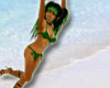 [LF] green bikini