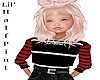 KIDS Red & Black Stripes
