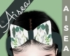 Kid~Green plant Headband