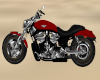 Red Harley Davidson