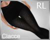 C black lace jeans RL
