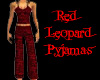 Red Leopard Pj's