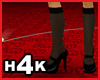 H4K - Knee Socks Black