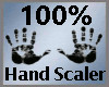 Scale Hands 100% M
