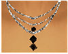 [m58]Elegant necklace/bl