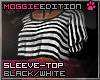 ME|SleeveTop|white/black