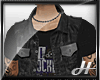 !H! Black Jacket+Shirt X