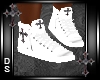 DS (F) White Cross Shoes