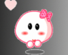 Cute With hearts Sticker