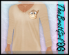 BG Tan Monkey PJs Top M