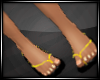 R| Flip Flops Yellow