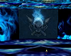 blue skull couch 2