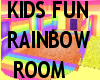KIDS rainbow playroom