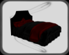 Black Red Cuddle Bed