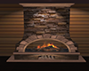 ~N~ Cabin Fireplace