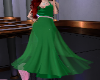 (SP) Green Silk Gown