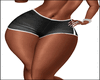 Mona Black Summer Shorts