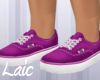 |L| M' Purple Vans