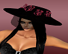Goth Vampire Wedding Hat