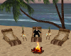 Lounge Chairs w/ Bonfire