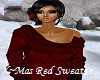 Winter Red X~Mas Sweater