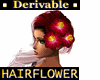 Hair with Daffodil Flowe