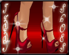 {I} Red Peep Toes