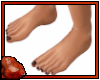 *C Bare Feet Nails Brown