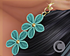 Hawaiian Floral 2 Earins
