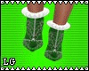 LG GREEN CHRISTMAS BOOTS