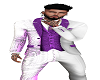 Purple suit