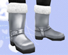 Leathern Boots SILVER