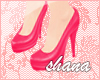 *SH* hot pink heels