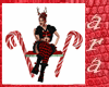 candy christmas sit pose