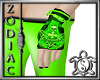 Neon Green Emo gloves