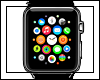 w| Apple Watch Black 