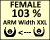Arm Scaler XXL 103%