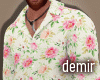 [D] Cute flower shirt