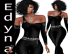 Black  Eva Bodysuit