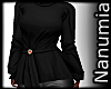 elegant black blouse